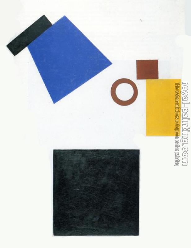 Kazimir Malevich : Suprematism, Two Dimensional Self Portrait